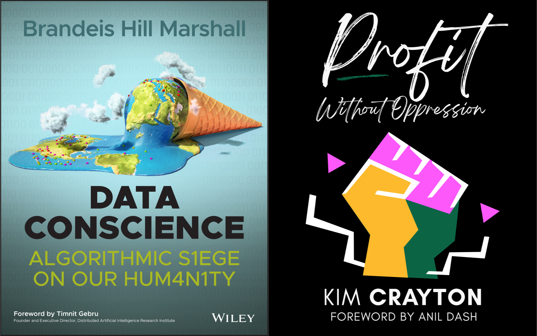 Featuring Brand New Books by REFACTR.TECH Speakers, Dr. Brandeis Marshall and Kim Crayton